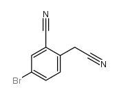 4-Bromo-2-cyanobenzeneacetonitrile - Chemical structure and product image