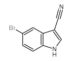 5-Bromo-3-cyanoindole - Chemical structure and product image