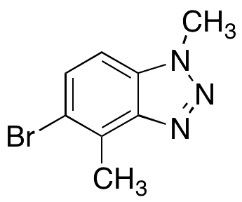 5-Bromo-1,4-dimethyl-1H-benzo[d][1,2,3]triazole - Chemical structure and product image