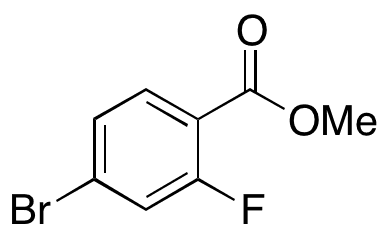 4-Bromo-2-fluorobenzoic Acid Methyl Ester - Chemical structure and product image