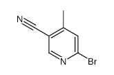 2-Bromo-5-cyano-4-picoline - Chemical structure and product image