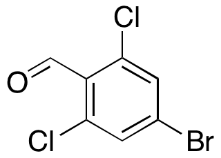 4-Bromo-2,6-dichlorobenzaldehyde - Chemical structure and product image