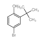4-Bromo-2-tert-butylphenol - Chemical structure and product image