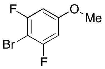 4-Bromo-3,5-difluoroanisole - Chemical structure and product image