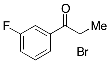 2-Bromo-1-(3-fluorophenyl)propan-1-one - Chemical structure and product image