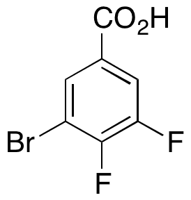 3-Bromo-4,5-difluorobenzoic Acid - Chemical structure and product image