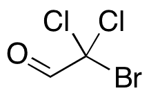 Bromodichloroacetaldehyde - Chemical structure and product image