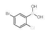 5-Bromo-2-chlorophenylboronic acid - Chemical structure and product image