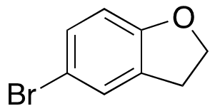 5-Bromo-2,3-dihydrobenzofuran - Chemical structure and product image