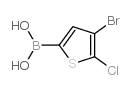 4-Bromo-5-chlorothiophene-2-boronic Acid - Chemical structure and product image