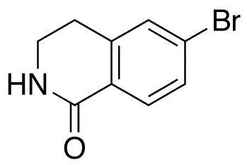 6-Bromo-3,4-dihydro-2H-isoquinolin-1-one - Chemical structure and product image