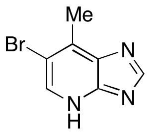 6-Bromo-7-methyl-4-azabenzimidazole - Chemical structure and product image