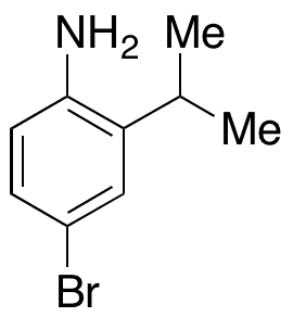 4-Bromo-2-isopropylaniline - Chemical structure and product image