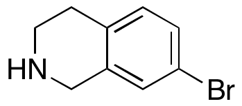 7-Bromo-1,2,3,4-tetrahydroisoquinoline - Chemical structure and product image