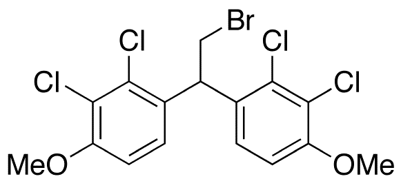 1,1-(2-Bromoethylidene)bis[2,3-dichloro-4-methoxy-benzene - Chemical structure and product image