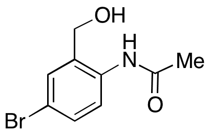 N-(4-Bromo-2-(hydroxymethyl)phenyl)acetamide - Chemical structure and product image