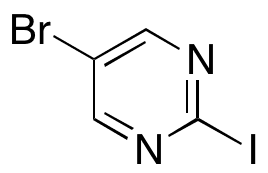 5-Bromo-2-iodopyrimidine - Chemical structure and product image