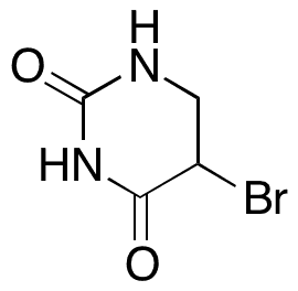 5-Bromodihydrouracil - Chemical structure and product image