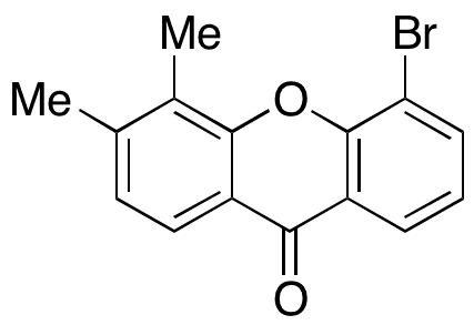 5-Bromo-3,4-dimethyl-9H-xanthen-9-one - Chemical structure and product image