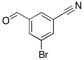 3-Bromo-5-formylbenzonitrile - Chemical structure and product image