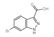 6-Bromo-1H-indazole-3-carboxylic Acid - Chemical structure and product image