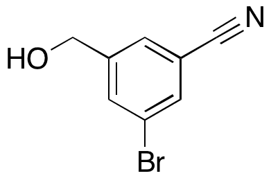 3-Bromo-5-(hydroxymethyl)-benzonitrile - Chemical structure and product image