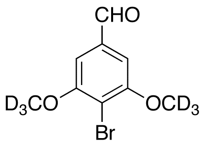 4-Bromo-3,5-dimethoxybenzaldehyde-d6 - Chemical structure and product image