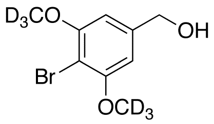 4-Bromo-3,5-dimethoxybenzenemethanol-d6 - Chemical structure and product image
