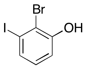 2-Bromo-3-iodophenol - Chemical structure and product image