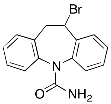 10-Bromo-5H-dibenzo[b,f]azepine-5-carboxamide - Chemical structure and product image