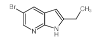 5-Bromo-2-ethyl-1h-pyrrolo[2,3-b]pyridine - Chemical structure and product image