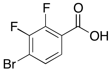 4-Bromo-2,3-difluoro-benzoic Acid - Chemical structure and product image