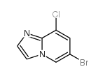 6-Bromo-8-chloroimidazo[1,2-a]pyridine - Chemical structure and product image