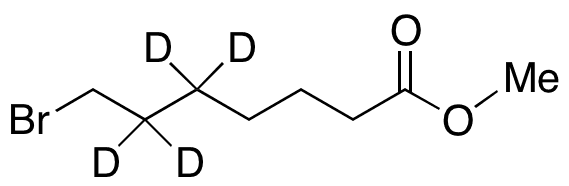 7-Bromoheptanoic Acid-d4 Methyl Ester - Chemical structure and product image