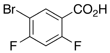 3-Bromo-4,6-difluorobenzoic Acid - Chemical structure and product image