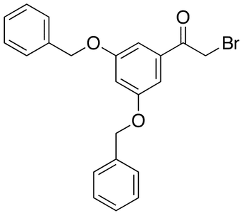 2-Bromo-3,5-dibenzyloxyacetphenone - Chemical structure and product image