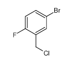 4-Bromo-2-(chloromethyl)-1-fluorobenzene - Chemical structure and product image