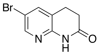 6-Bromo-3,4-dihydro-1H-[1,8]naphthyridin-2-one - Chemical structure and product image