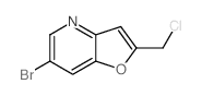 6-Bromo-2-(chloromethyl)furo[3,2-b]pyridine - Chemical structure and product image