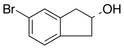 (R)-5-Bromo-2,3-dihydro-1H-inden-2-ol - Chemical structure and product image
