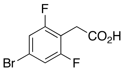 4-Bromo-2,6-difluorophenylacetic Acid - Chemical structure and product image