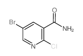 5-Bromo-2-chloronicotinamide - Chemical structure and product image