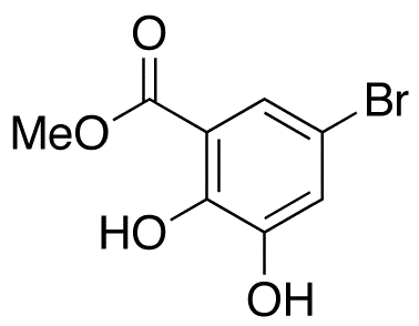 5-Bromo-2,3-dihydroxybenzoic Acid Methyl Ester - Chemical structure and product image