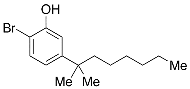 2-Bromo-5-(1,1-dimethylheptyl)phenol - Chemical structure and product image