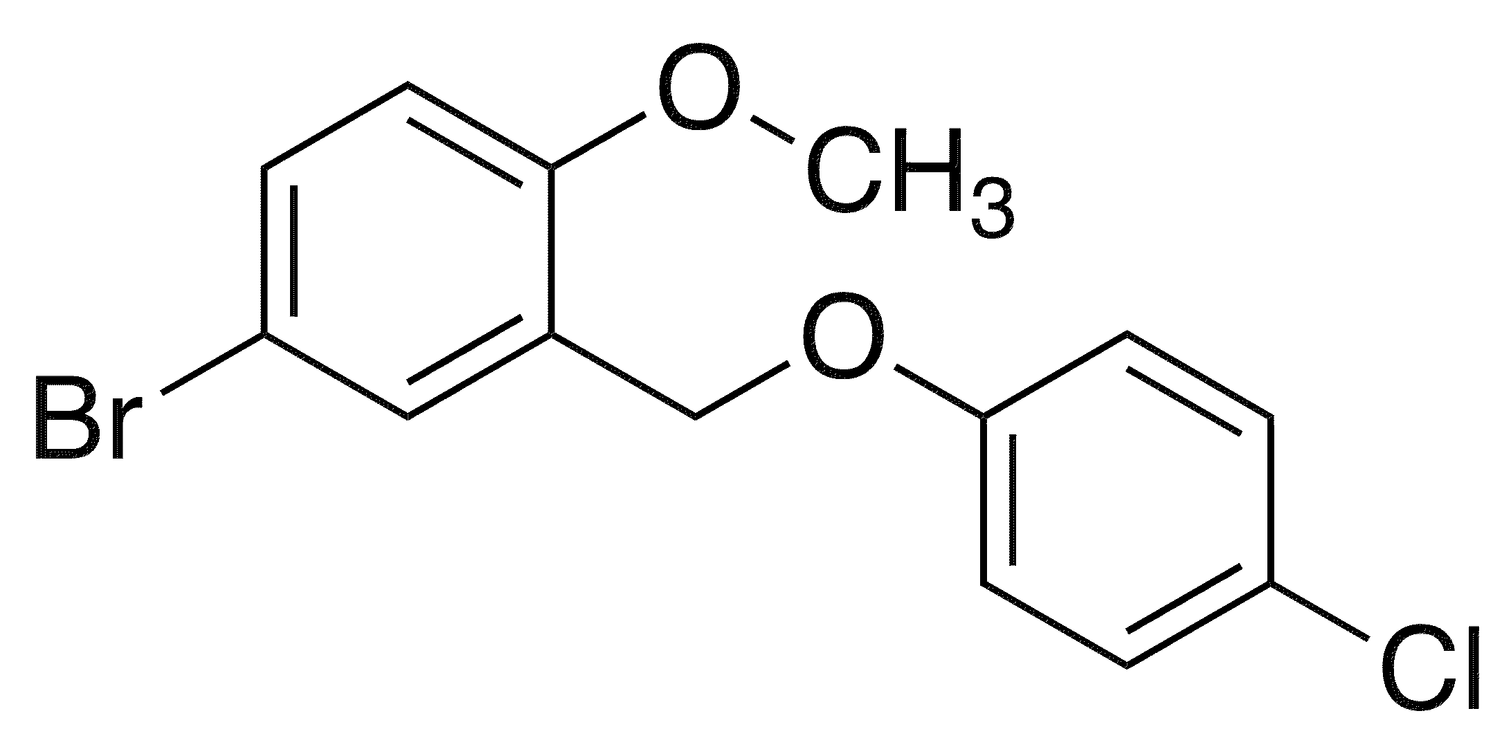4-Bromo-2-(4-chlorophenoxymethyl)-1-methoxybenzene - Chemical structure and product image