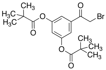 2-Bromo-3,5-dipivaloxyacetophenone - Chemical structure and product image