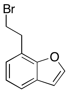7-(2-Bromoethyl)benzofuran - Chemical structure and product image