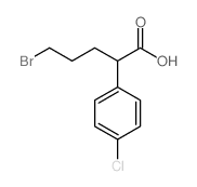 5-Bromo-2-(4-chlorophenyl)pentanoic acid - Chemical structure and product image