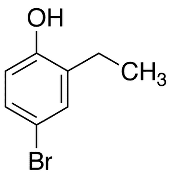 4-Bromo-2-ethylphenol - Chemical structure and product image