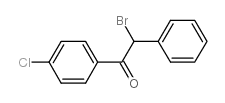 2-Bromo-1-(4-chlorophenyl)-2-phenylethan-1-one - Chemical structure and product image